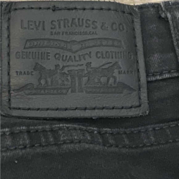 Levi’s 30 Black Mile High Super Skinny Jeans - Picture 8 of 13